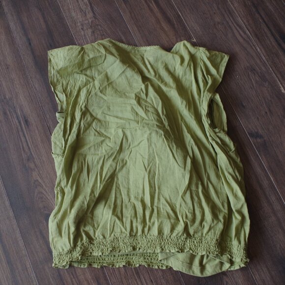 Green Ladies 100% Cotton By Sonoma - Picture 4 of 6